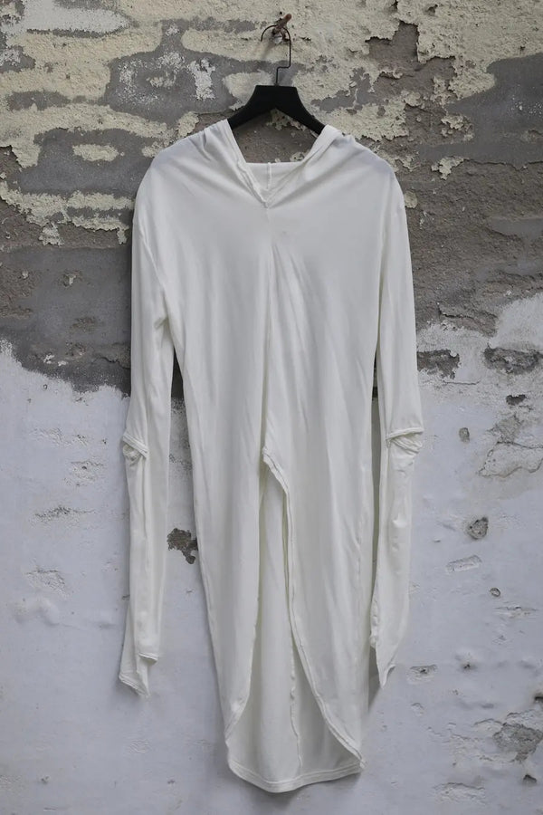marc le bihan hooded T-shirt 1879 white